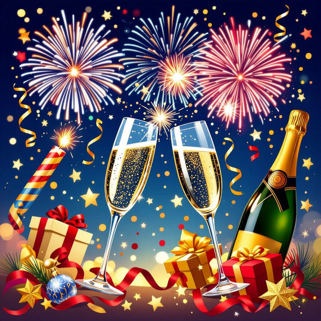New Years Art - Created With AI gallery
