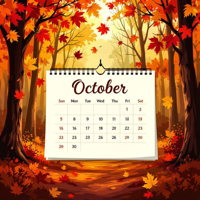 AI Generated Calendar Pictures gallery