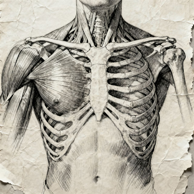 Chest Drawing gallery