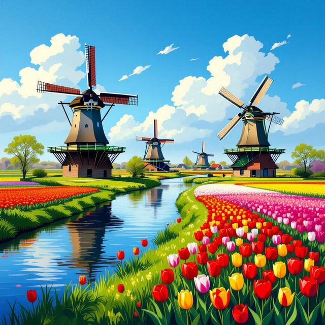 Netherlands Pictures - AI Generated gallery