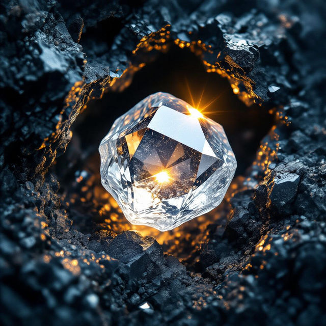 Pictures Of Raw Diamonds In Rock gallery