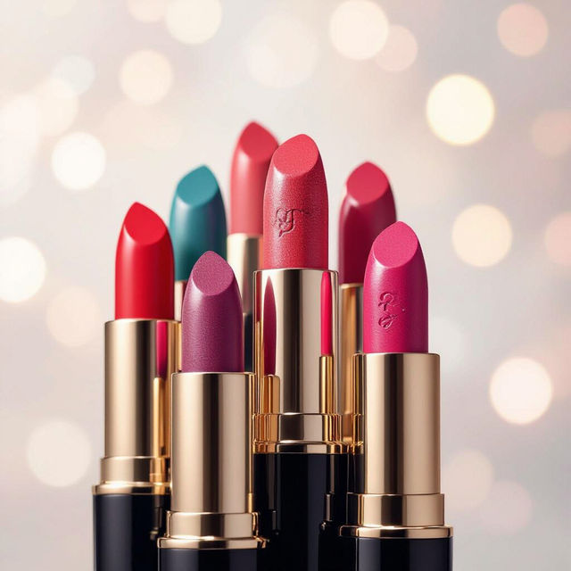 Lipstick Wallpaper - AI Generated gallery