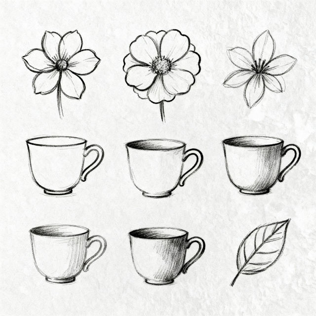 Easy Hand Drawings gallery