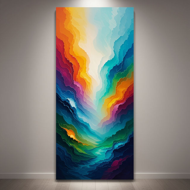 Vertical Wall Art - AI Generated gallery