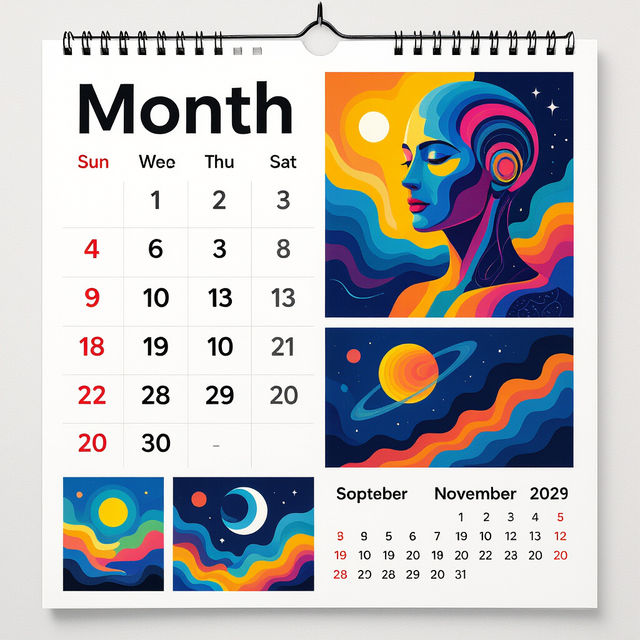 Art Calendars - Made With AI gallery