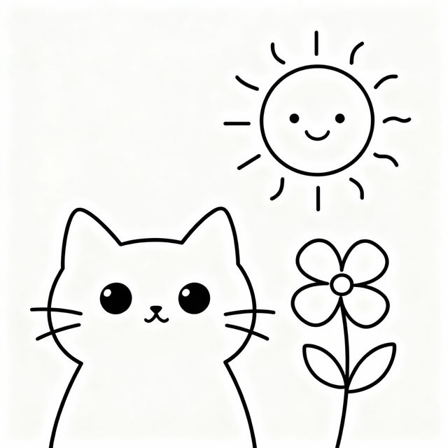 Easy Simple Drawings - Made With AI gallery