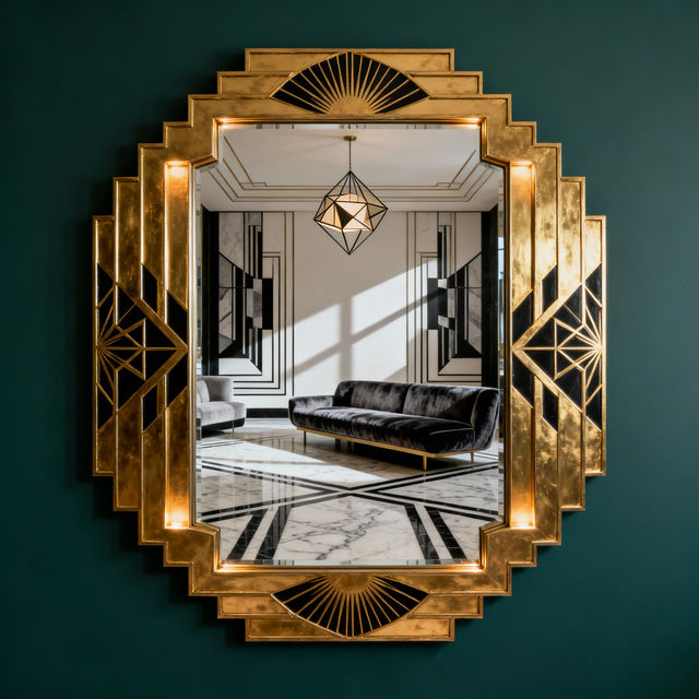 Art Deco Wall Mirrors gallery
