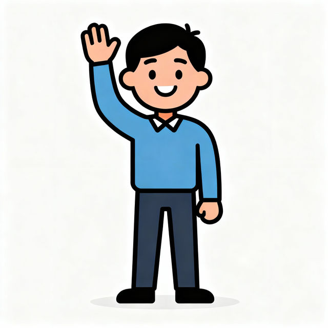 Clip Art Man - Made With AI gallery