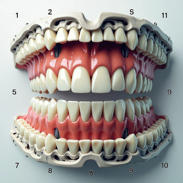Picture Of Teeth Numbers gallery