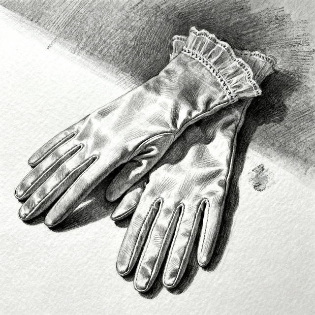 Gloves Drawing - AI Generated gallery