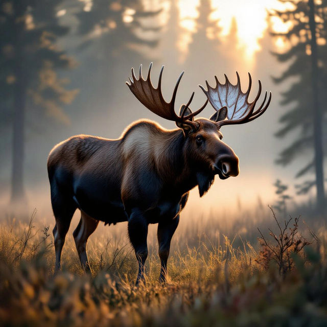 Moose Art - Made With AI gallery
