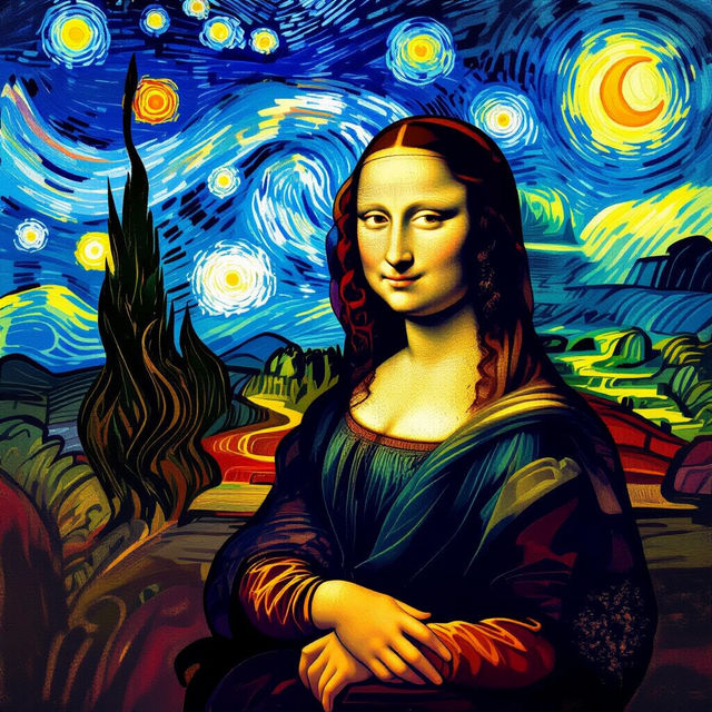 Art History Paintings - Reimagined by AI gallery