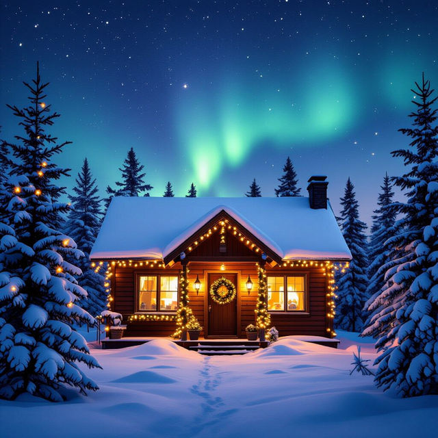Christmas Scenery Images - Made With AI gallery