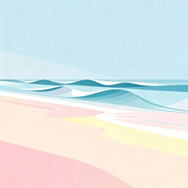 Easy Waves Drawing gallery
