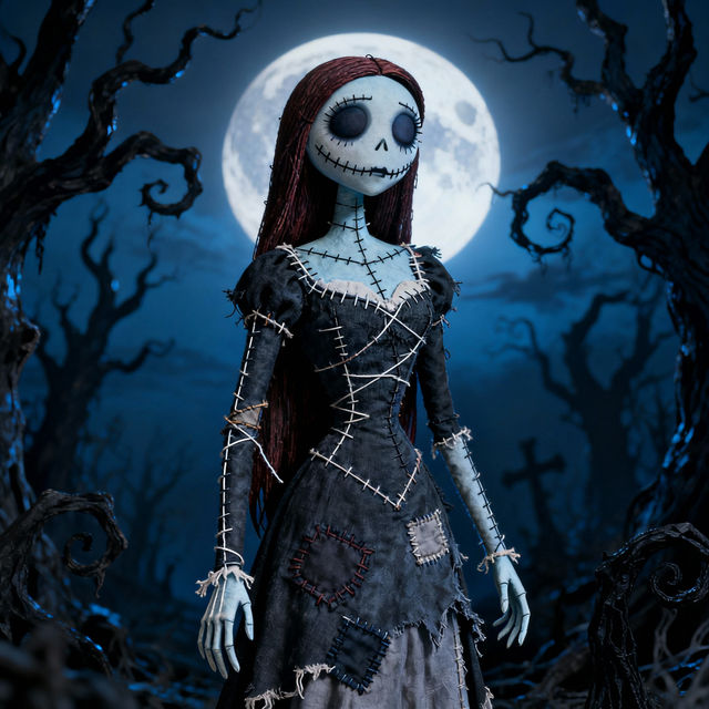 Nightmare Before Christmas Drawings - Made With AI gallery