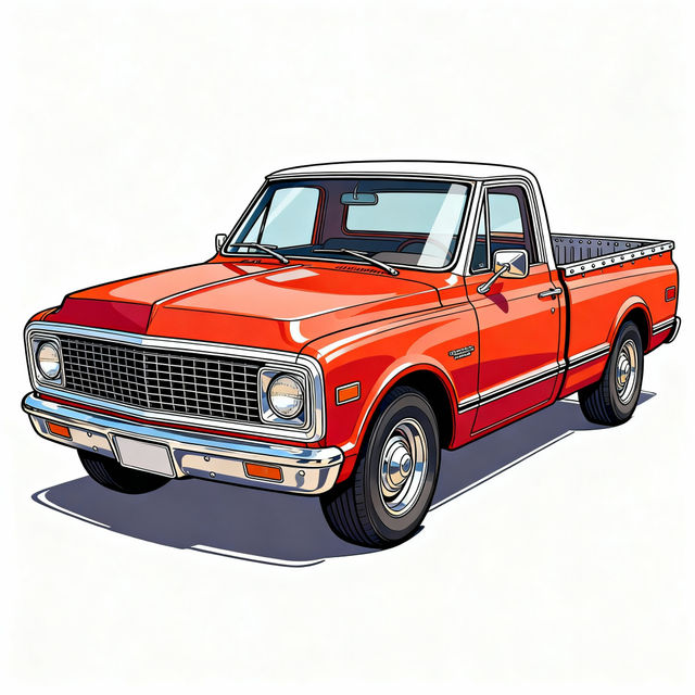 Drawing Of Truck gallery