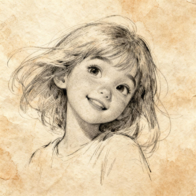 Sketch Girl Person Drawing gallery