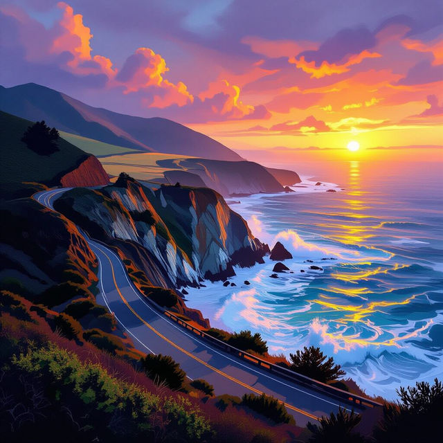 Big Sur Pictures - Made With AI gallery