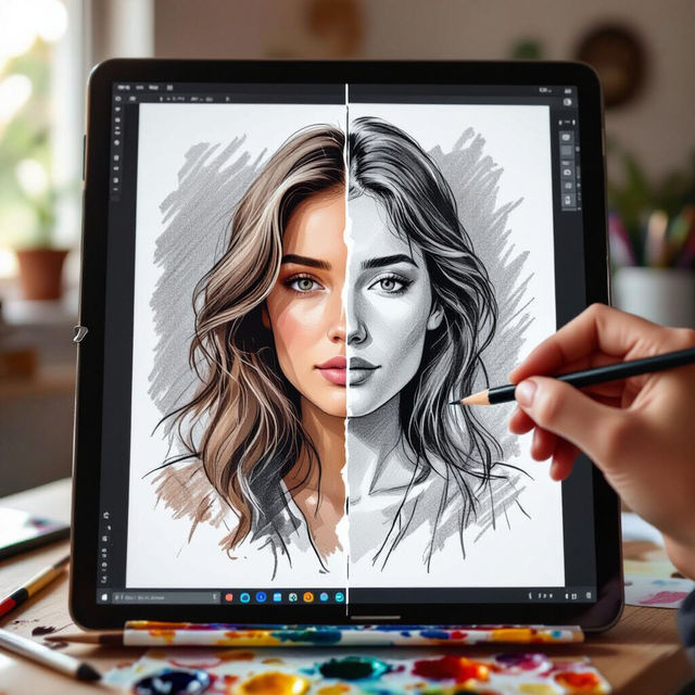 Convert Picture to Drawing with AI gallery