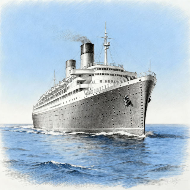 Cruise Ship Drawings gallery