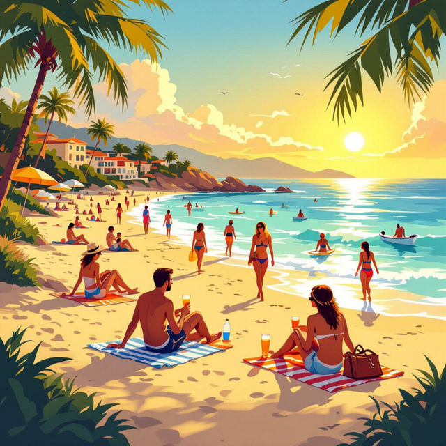 Summer Drawings - Created With AI gallery