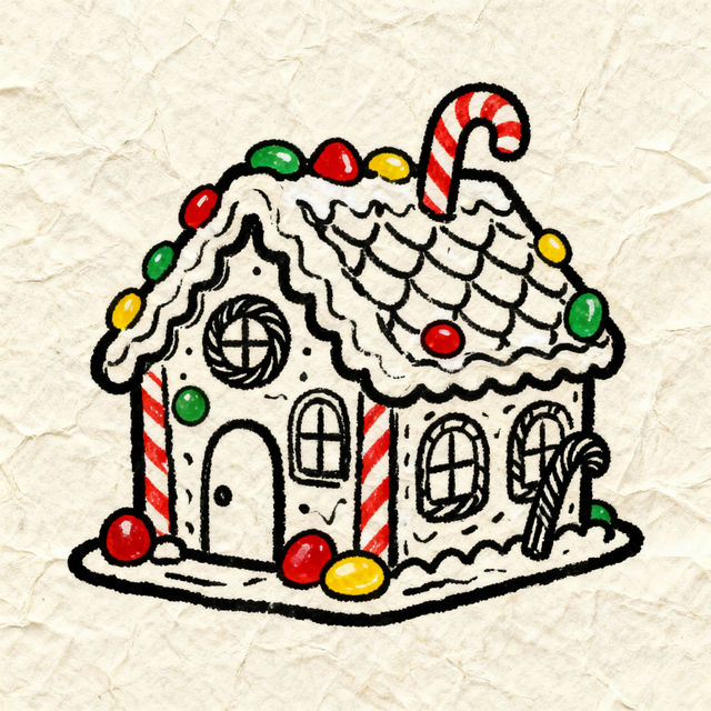 Gingerbread Drawings gallery