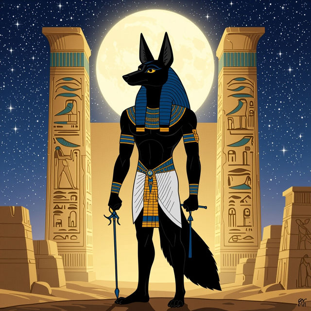 Anubis Wallpapers - AI Generated gallery