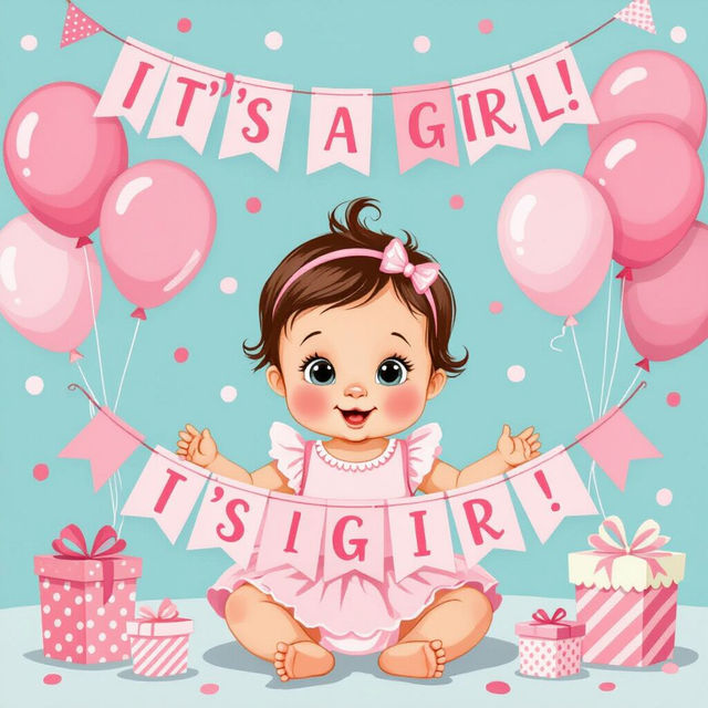 Its A Girl! Baby Shower Images gallery