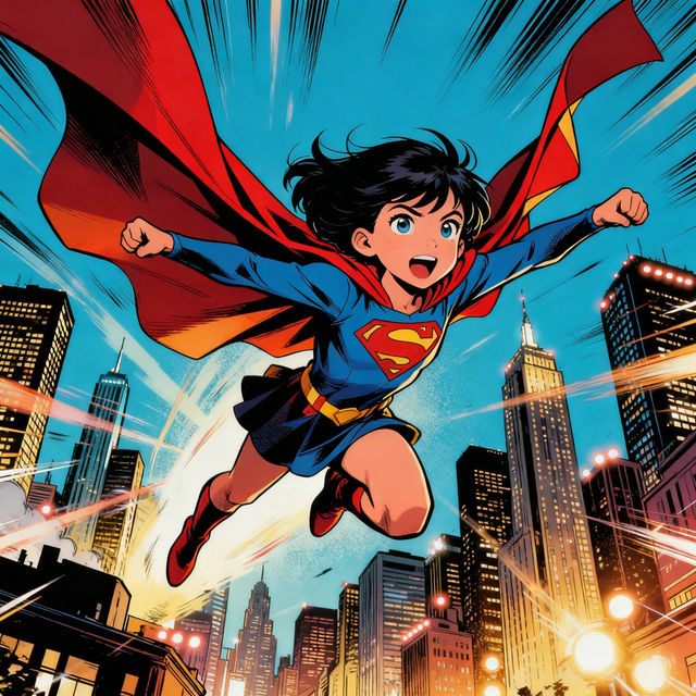 Girl Superhero Drawings gallery