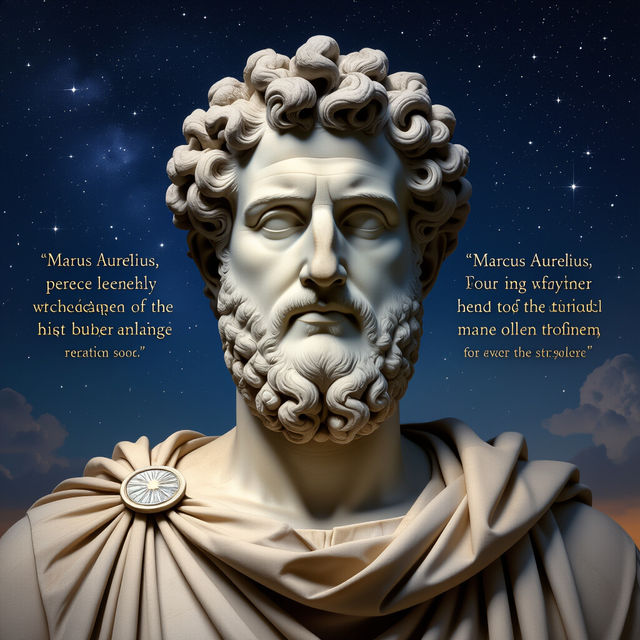Marcus Aurelius Wallpaper - AI Generated gallery
