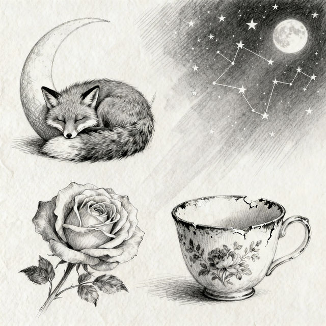 Pretty Sketch Things To Draw gallery