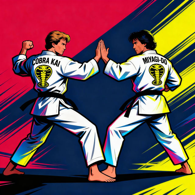 Cobra Kai Drawings - AI Generated gallery
