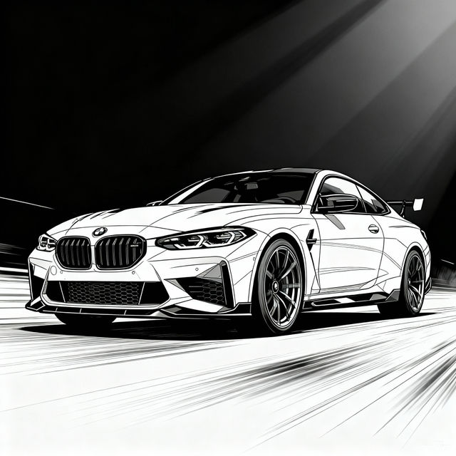 BMW M4 Competition Drawings gallery