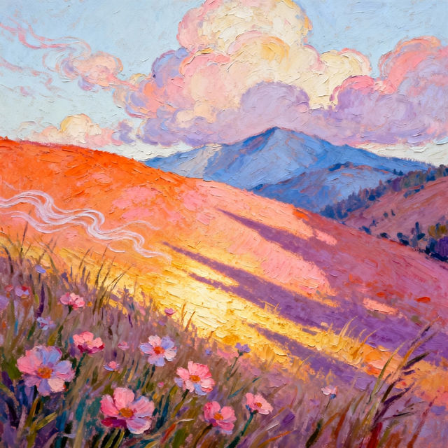 Oil Pastels Drawing gallery