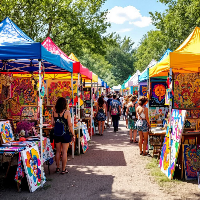 Funky Ferndale Art Fair - AI Creations gallery