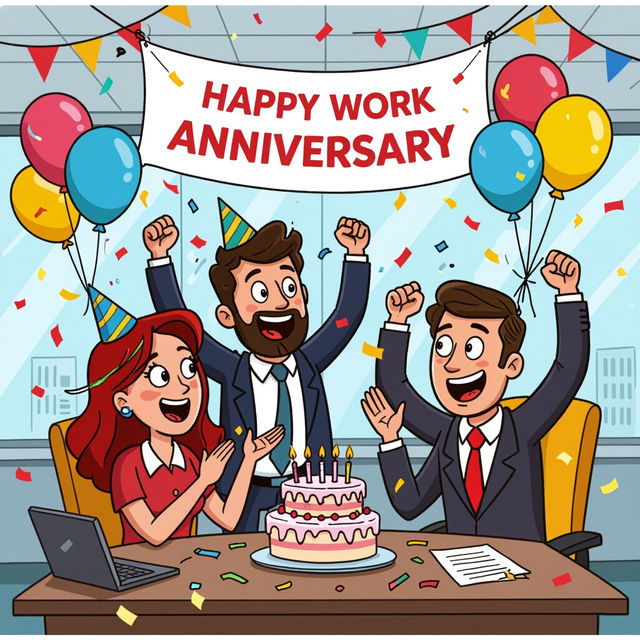 Happy Work Anniversary Images Funny gallery