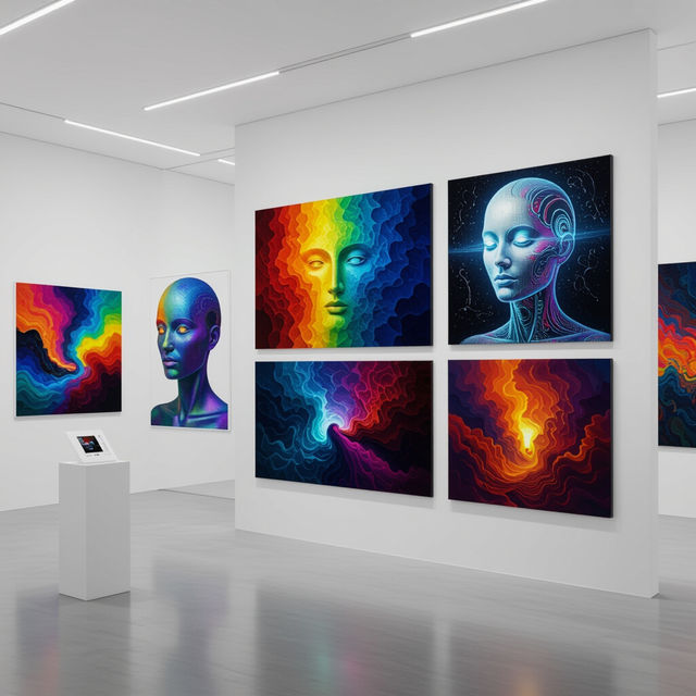 AI Art Collecting gallery