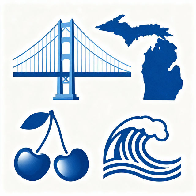 Michigan Clip Art gallery