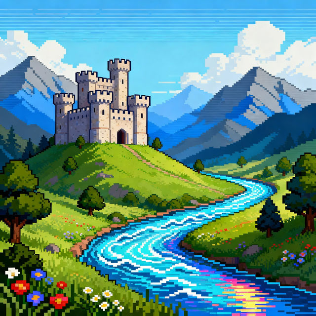 Color By Number Pixel Art gallery