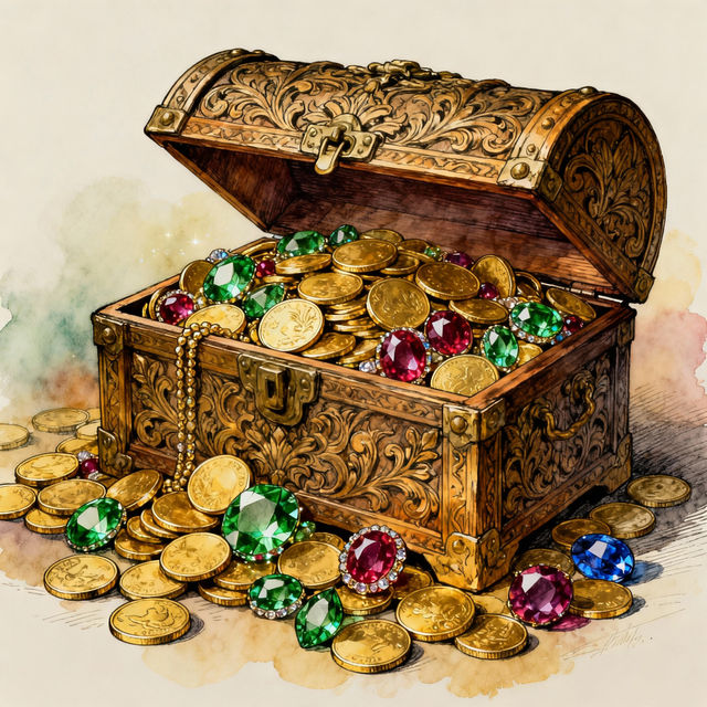Treasure Box Drawing gallery