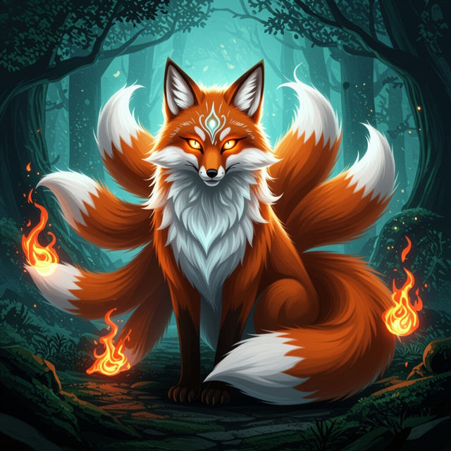 Kitsune Art - Made With AI gallery