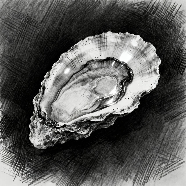 Oyster Drawings - AI Generated Art gallery