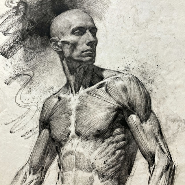 Human Body Drawings - AI Generated Art gallery