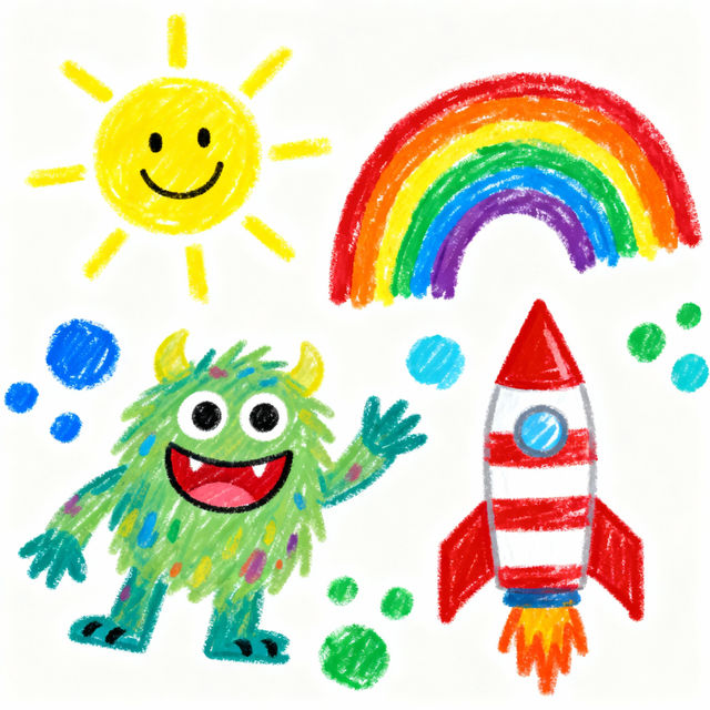 Kid Drawing Clipart gallery