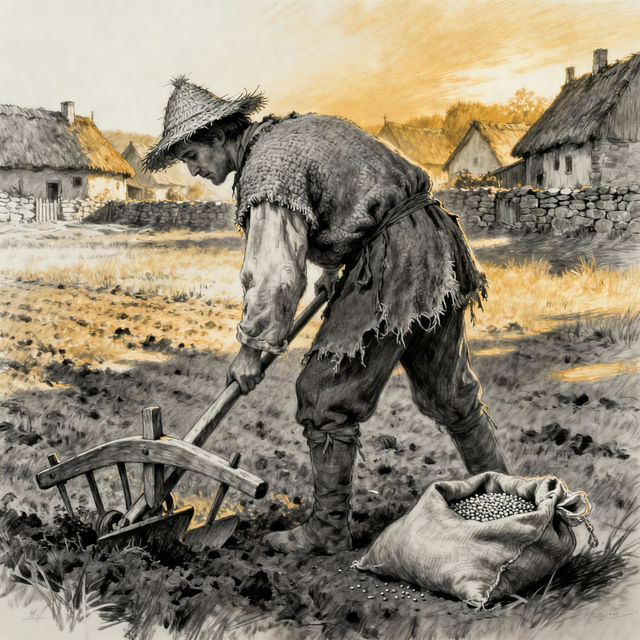 Peasant Drawings - AI Generated gallery