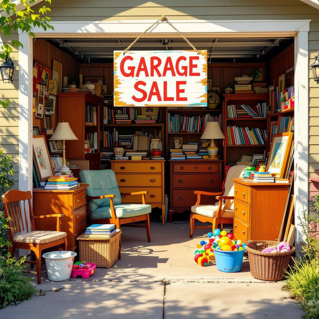 Garage Sale Images - Made With AI gallery
