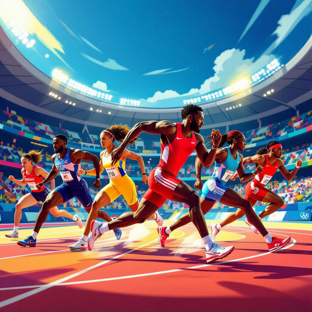 Olympic Pictures - Created With AI gallery