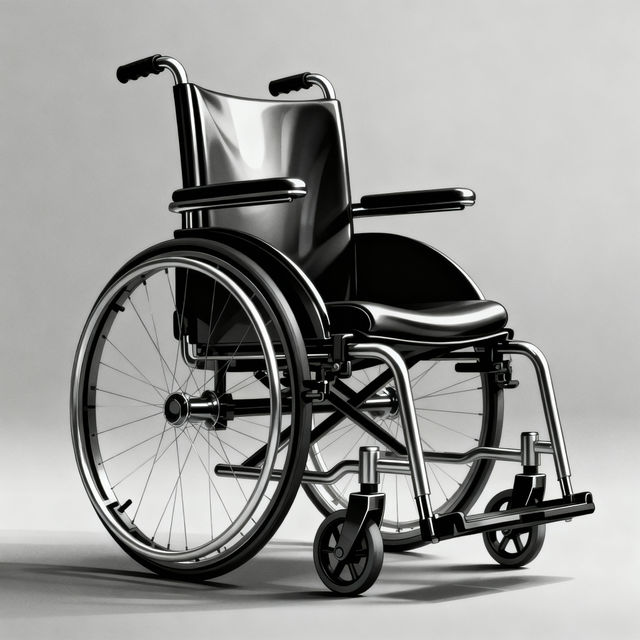 Wheelchair Drawings - AI Generated Art gallery