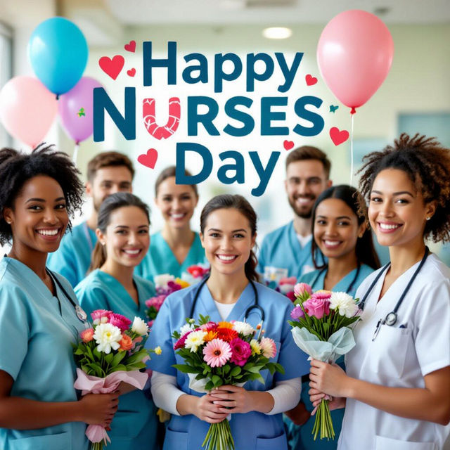 Happy Nurses Day Images - Celebrate with AI Art gallery