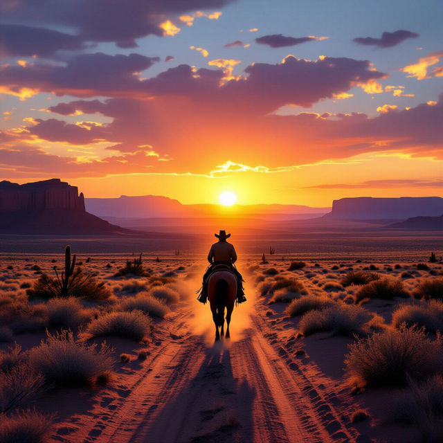 AI-Generated Western Wallpaper gallery